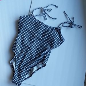 JCREW GINGHAM ONE PIECE